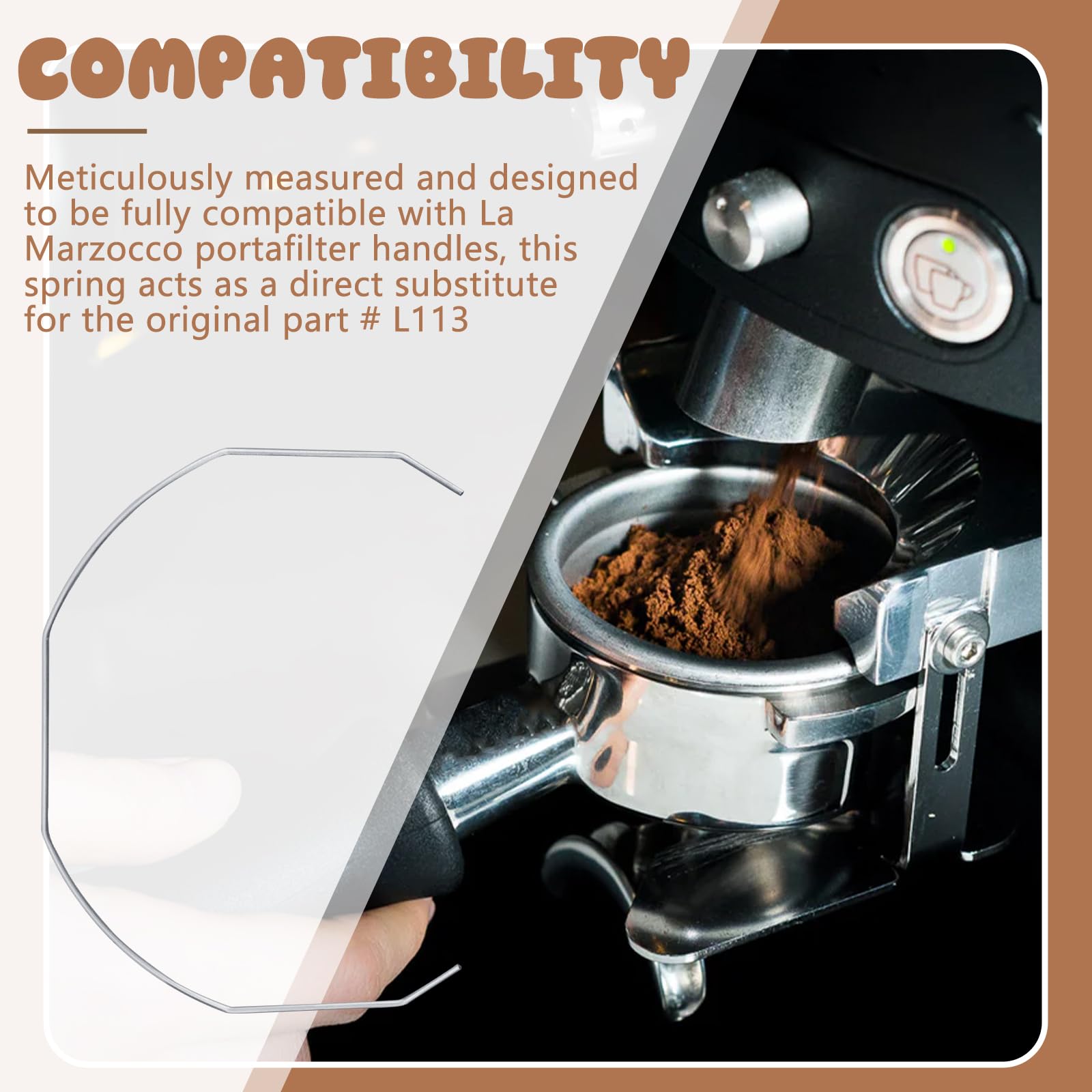 Amazon.co.jp: La Marzocco Portafilter Spring L113-3PCS 交換用